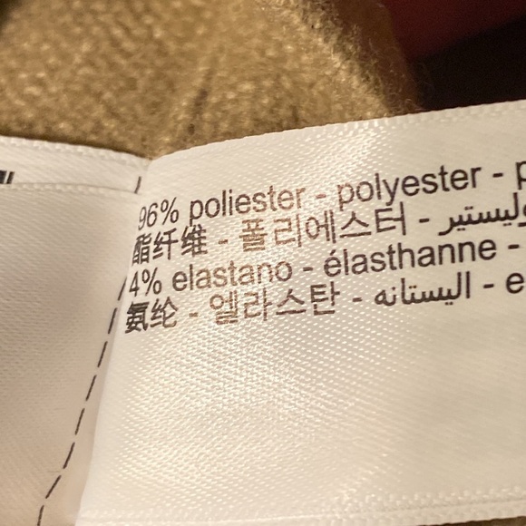 NWT. Massimo Dutti Beige Plain Wool Blend Overshirt. Size M. - Picture 12 of 13